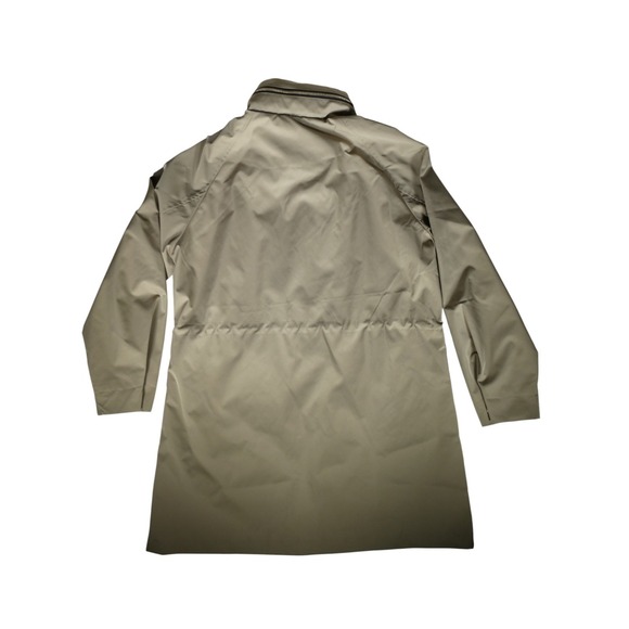 Rebecca Minkoff Oversized Hooded Parka Khaki Women's Size M 251‎ Water-Repellent - Picture 3 of 11